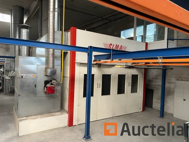 Spuitcabines + droogkamer sima jupiter - afbeelding 1 van  16