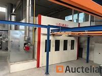 Spuitcabines + droogkamer sima jupiter