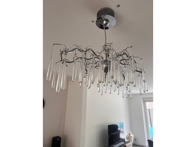 Sputnic vintage hanglamp (chroom) - afbeelding 3 van  4