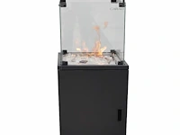 Square glass fire pit - afbeelding 1 van  1