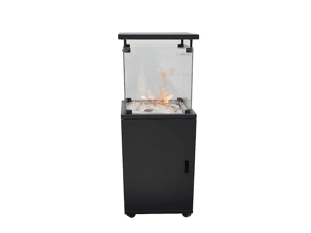 Square glass fire pit - afbeelding 1 van  1
