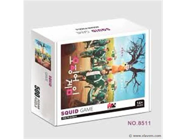 Squid game - puzzel 500 - no.88001-1 - afbeelding 1 van  1