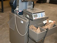 Sr electronic weegschaal + laberprinter - afbeelding 1 van  9