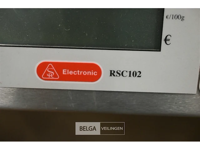 Sr electronic weegschaal + laberprinter - afbeelding 6 van  9