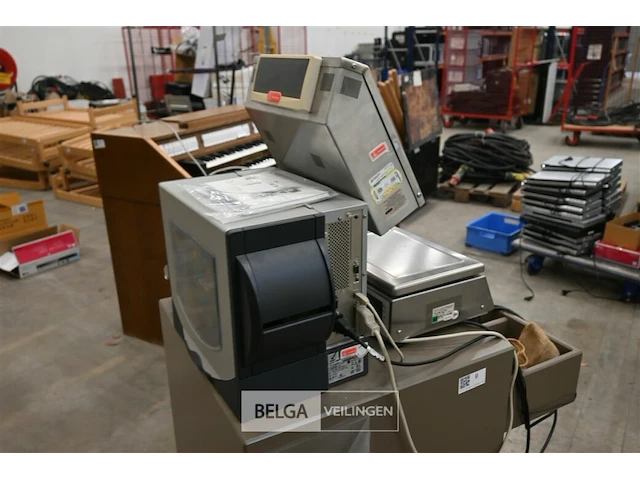 Sr electronic weegschaal + laberprinter - afbeelding 9 van  9