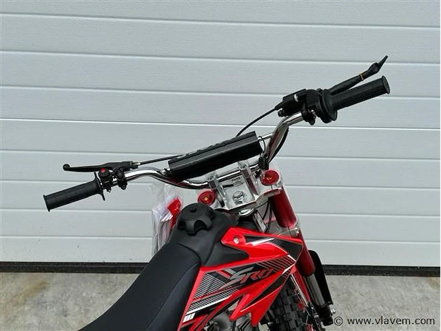 Sro 125cc crossmotor (rood) - afbeelding 6 van  6