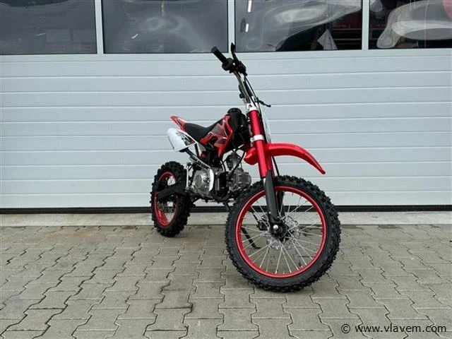 Sro 125cc crossmotor (rood) - afbeelding 1 van  6