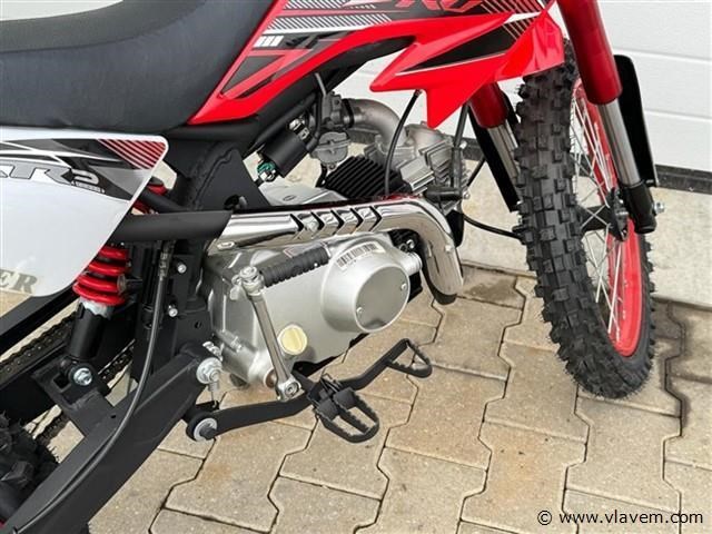 Sro 125cc crossmotor (rood) - afbeelding 4 van  6