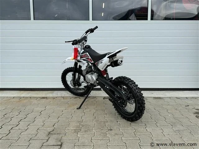 Sro 125cc crossmotor (zwart) - afbeelding 4 van  5