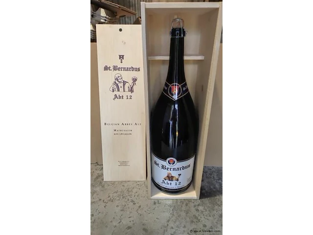 St bernardus abt 12 mathusalem 6l - afbeelding 1 van  10