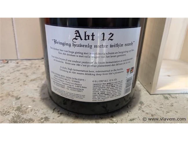 St bernardus abt 12 mathusalem 6l - afbeelding 7 van  10
