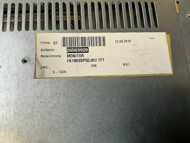 S&t embedded fatman monitor (21x) - afbeelding 9 van  9