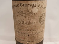 St emilion château cheval blanc 1er grand cru classé 1974 - afbeelding 2 van  7