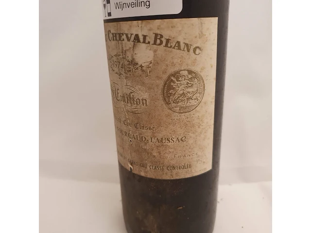 St emilion château cheval blanc 1er grand cru classé 1974 - afbeelding 4 van  7