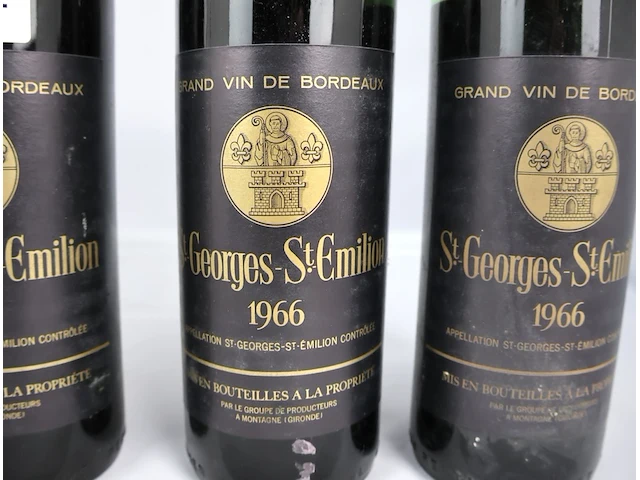 St-georges – st emilion 1966 (x3) - afbeelding 3 van  4