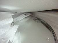 Staal en mdf metalen kleedkamer met spiegel - afbeelding 7 van  7