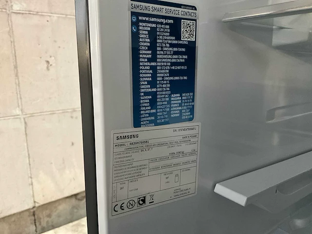 Staande 1-deurs koelkast samsung rr39m7565b1 - afbeelding 5 van  8