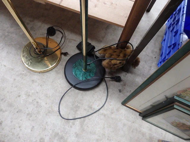 Staande lamp groen - afbeelding 2 van  2