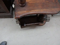 Staande lamp hout - afbeelding 2 van  2
