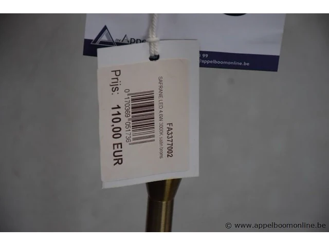 Staande led lamp safrane - afbeelding 2 van  2