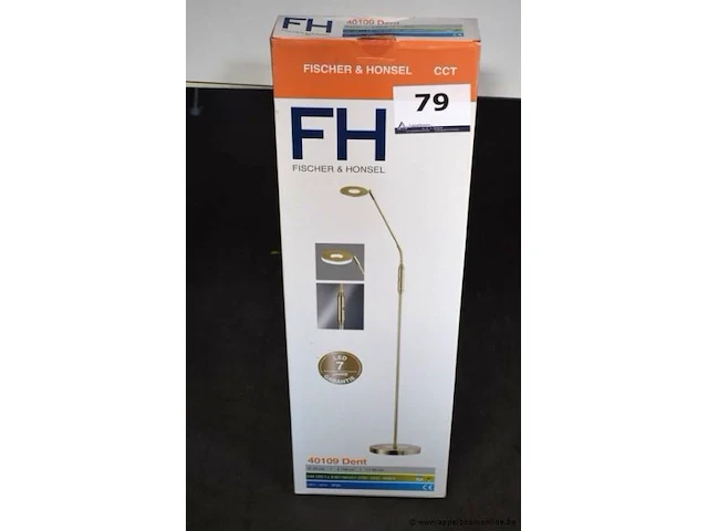 Staande ledlamp fischer & honsel dent - afbeelding 1 van  2
