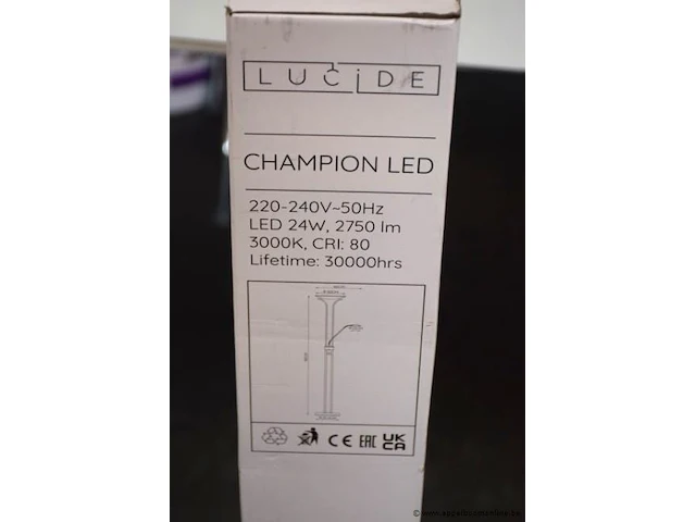 Staande ledlamp lucide champion led - afbeelding 2 van  2
