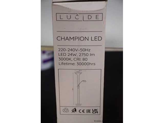 Staande ledlamp lucide champion led - afbeelding 2 van  2