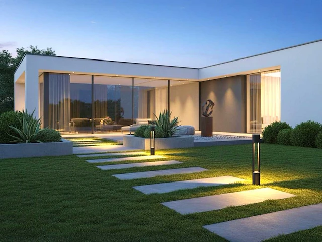 Staande tuinlamp 60cm gu10 fitting waterdicht (32x) - afbeelding 3 van  6