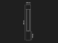 Staande tuinlamp 60cm gu10 fitting waterdicht (32x) - afbeelding 6 van  6