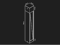 Staande tuinlamp 70cm gu10 fitting waterdicht (2x) - afbeelding 4 van  4