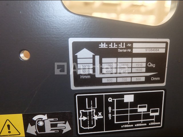 Staande vorkheftruck junghenrich etv c20 - afbeelding 2 van  8