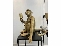 Staan/hanglamp aap - goud - afbeelding 1 van  1