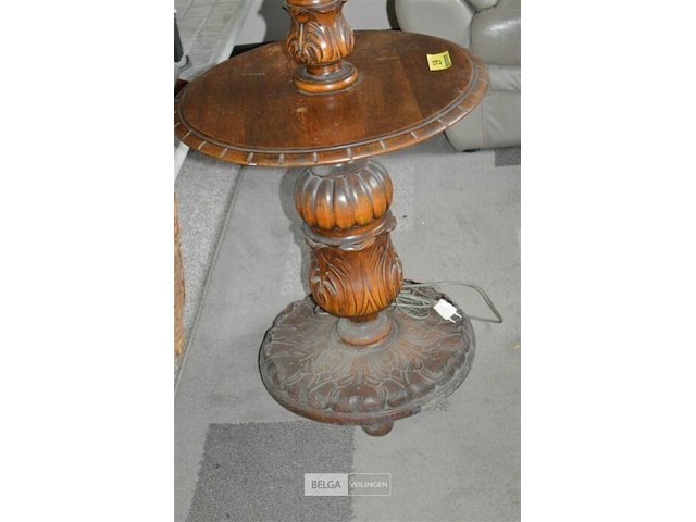 Staanlamp hout - afbeelding 4 van  5