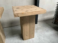 Staantafel steigerhout - afbeelding 1 van  4