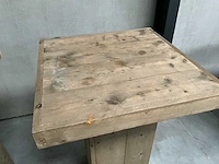 Staantafel steigerhout - afbeelding 2 van  4