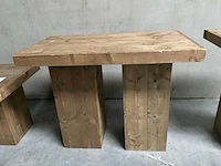 Staantafel steigerhout - afbeelding 1 van  4