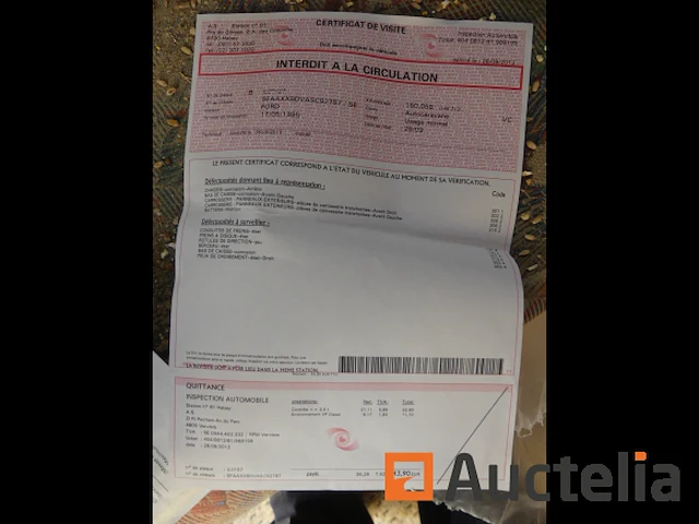 Stacaravan ford 120 dc (1995-vin:sfaaxxbdvasc92787) - afbeelding 24 van  34