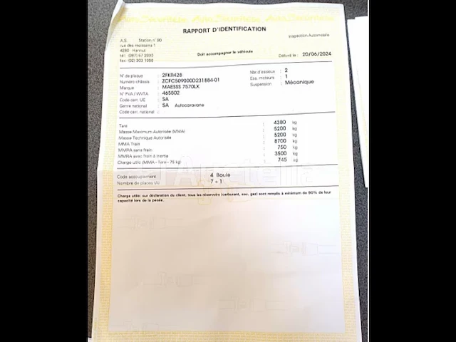 Stacaravan maesss 7570lx (2004-153.190 km) - afbeelding 14 van  23