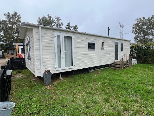 Stacaravan willerey, type lumic 32 x 12 2 bed, 2 slaapkamers, badkamer, gasketel, volledig ingebouwde keuken inclusief meubels, met tuinhuis pvc ketter, waterton - afbeelding 4 van  73
