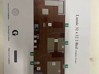 Stacaravan willerey, type lumic 32 x 12 2 bed, 2 slaapkamers, badkamer, gasketel, volledig ingebouwde keuken inclusief meubels, met tuinhuis pvc ketter, waterton - afbeelding 68 van  73