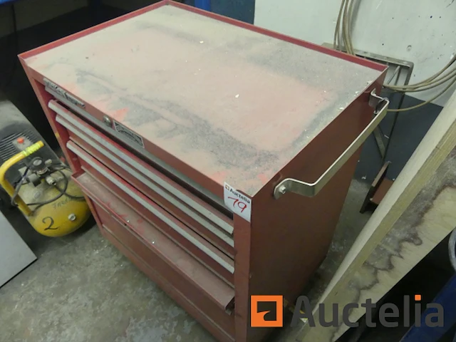 Stack on gereedschapswagen 6 lades - afbeelding 4 van  6