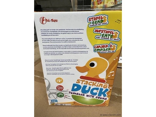 Stacking duck speelgoed - afbeelding 3 van  4