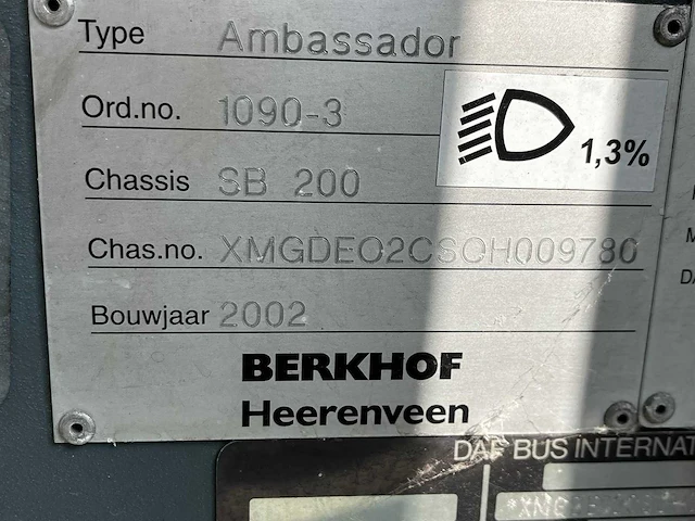 Stadsbus 41 plaatsen ambassador berkhof daf cummins motor - afbeelding 9 van  25