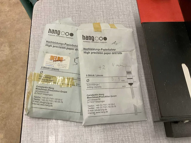 Stago pb1006 papierboormachine - afbeelding 5 van  7