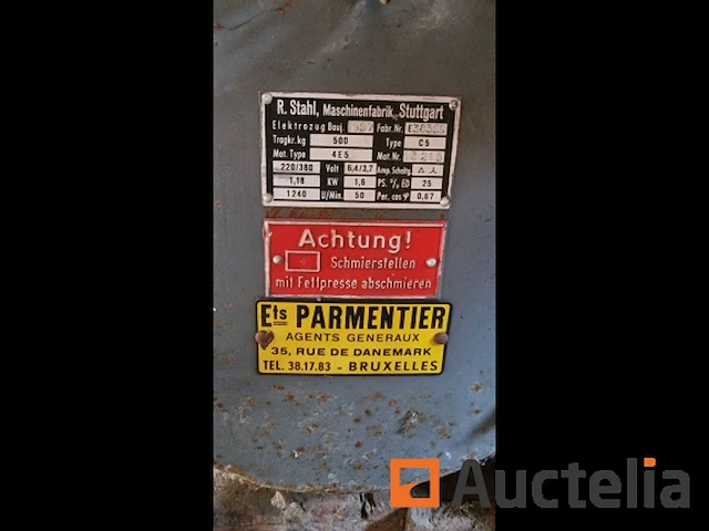 Stahl electric takel - afbeelding 7 van  8