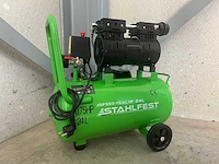 Stahlfest 24 liter olievrije compressor - afbeelding 1 van  9