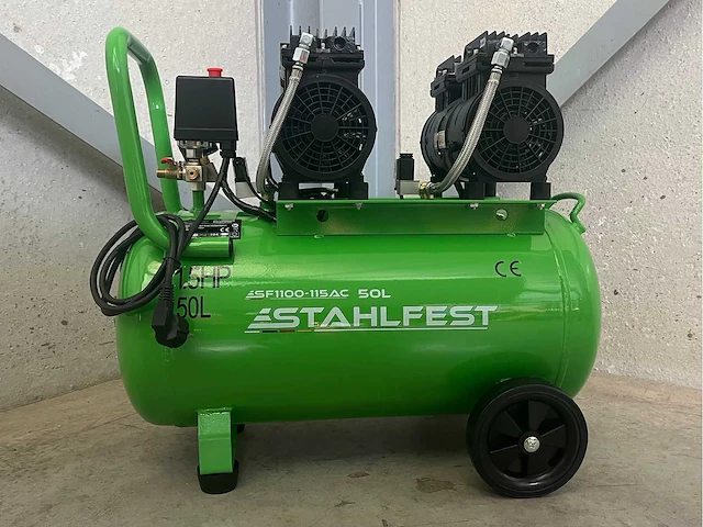 Stahlfest 50 liter olievrije compressor - afbeelding 4 van  11