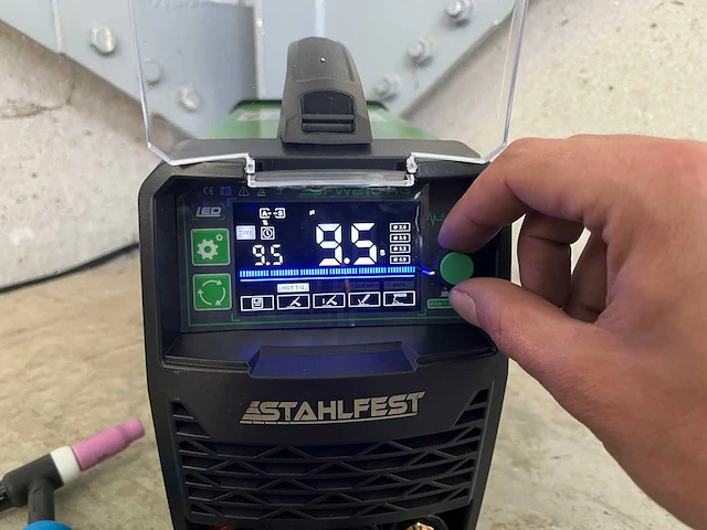 Stahlfest sfw210tig tig-lasmachine - afbeelding 9 van  12