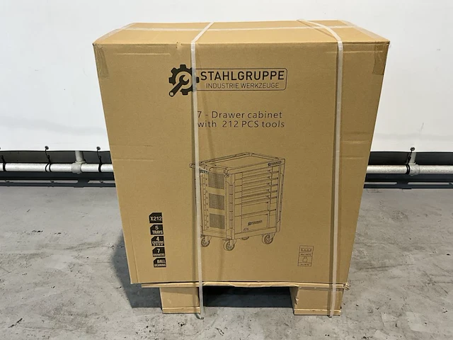 Stahlgruppe - 212 stuks - gereedschapswagen - afbeelding 7 van  15