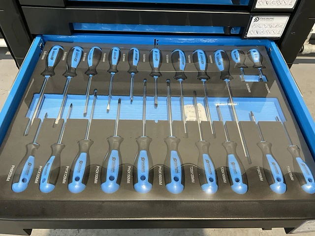 Stahlgruppe - 212 stuks - gereedschapswagen - afbeelding 13 van  15